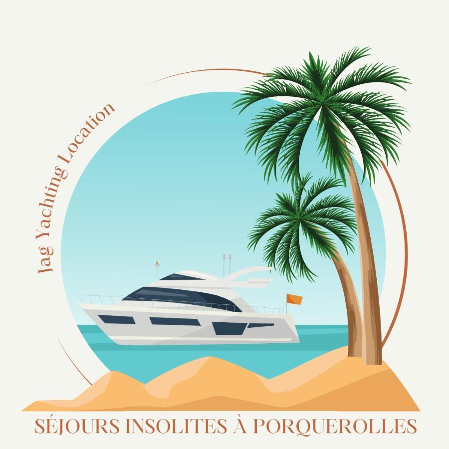 Hebergements Bateaux A Quai Porquerolles Bagian luar foto